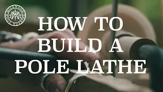 How To Build A Pole Lathe (part 1) | Milkwood Studio Pembrokeshire