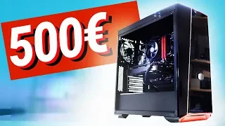 500€ Euro GAMING PC 2019 - Test & Zusammenbauen!!