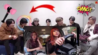 BTS reaction  to BLACKPINK Driving Moments