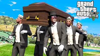 ИГРАЮ ЗА ТАНЦУЮЩИХ ГРОБОВЩИКОВ! ПОХОРОНЫ В СТИЛЕ МЕМА COFFIN DANCE! - GTA 5 (МОДЫ ГТА 5)