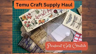 Temu Craft Supply Haul