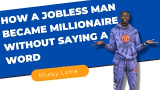 How A Jobless Became Millionaire Without Saying A Word | khaby lame