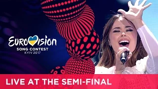 Lindita - World (Albania) LIVE at the first Semi-Final