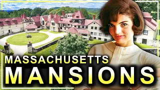 Top 10 Must See "Old Money" MANSIONS in MASSACHUSETTS