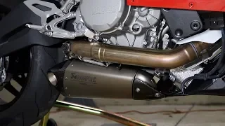 Ducati 959 Panigale - Akrapovic Slip-on Exhaust Installation