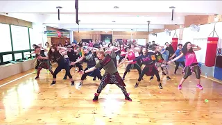 Zumba  Warm up / DJ Baddmixx - James Has His Way 10Min Warm up / Zumba Korea TV