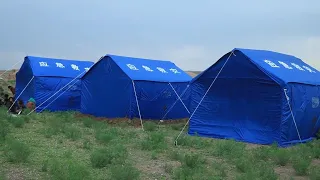 China-donated tents offer swift shelter for flood-hit Afghans