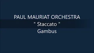 PAUL MAURIAT ORCHESTRA   Staccato