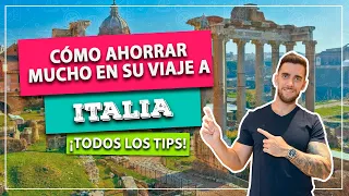 Cómo ahorrar MUCHO en tu viaje a Italia! 20 consejos para viajar barato gastando muy poco!