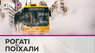 У Києві відновлюють роботу трамваї і тролейбуси