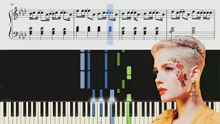 Halsey - Sorry - Piano Tutorial + Sheets