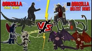 Godzilla Final Wars VS Godzilla's Greatest Enemies [KAIJU BATTLE!]