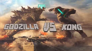 Godzilla vs Kong but is Minecraft