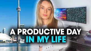 Software Developer in Toronto: Productive Day In The Life Vlog