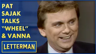 Pat Sajak Talks "Wheel Of Fortune" And Vanna White | Letterman