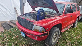 1999 Dodge Durango SLT abandoned for 14 years | Part 6 | Transmission is fixed!!!