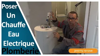 comment poser un chauffe eau électrique à la maison?