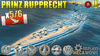 Prinz Rupprecht 5 - 6 Kills & 226k Damage | World of Warships Gameplay 4k