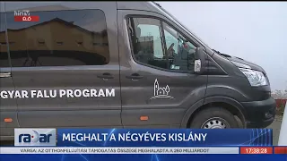 Radar - Meghalt a négyéves kislány (2022-06-10) - HÍR TV