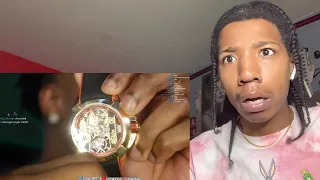 FANS TROLL ISHOWSPEED BY CALLING HIS $500,000 CRISTIANO RONALDO WATCH FAKE - REACTION!