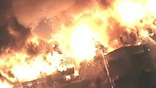 Raw: Massive Fire at NJ Apartment Building