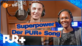 Weltpremiere: Eric präsentiert den brandneuen PUR+ Song: Superpower - PUR+ | ZDFtivi