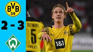 Dortmund vs weder Bremen 2:3 hd all actions