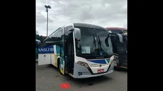 Ruta con el ómnibus Marcopolo G6 1200, saliendo desdela ciudad de CERES hasta llegar a SANTA FE.-