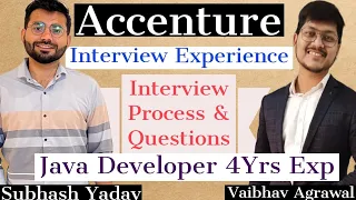 Accenture Interview Experience || Accenture Java Developer 4 Years Interview Process & Questions