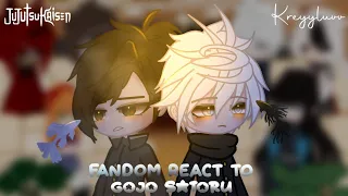 Fandom React To Each Other [Gojo satoru] ☆ (6/6) ☆ Credits on description ☆ kreyyluvv