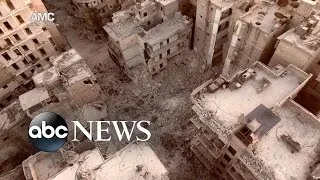 Aleppo in Ruins as Russia Calls for Evacuation [DRONE FOOTAGE]