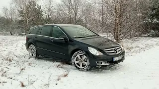 Mercedes R Class   4Matic            driving in snow @Lucas-px5pw