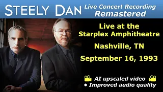 Steely Dan 1993-09-16 Nashville, TN | Remastered Full Concert (Upscaled 1080p HD)