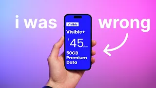 I Was Wrong About Visible+ (Unlimited Premium Data)