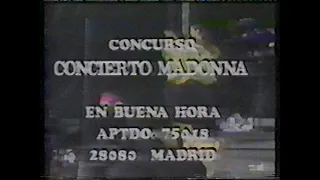 Madonna – Promo spot for Blond Ambition World Tour in Madrid, Spain #4