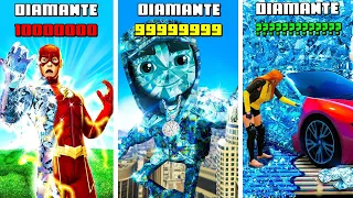 +5 FORMAS DE EVOLUIR SUPER-HERÓIS PARA DIAMANTE NO GTA 5!! (O FILME)