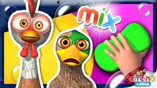 ¡A Bañar A La Gallina Turuleca Y Más Juegos Divertidos! - Pinta y Limpia | A Jugar