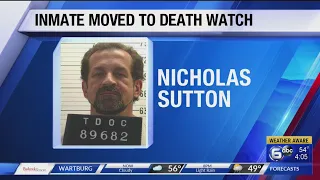Nicholas Sutton moved to death watch