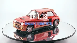 Universal Hobbies 1:18 Renault 5 Turbo (Red)