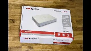 Video recorder Hikvision iDS-7116HQHI-M1/S. Settings Hik-Connect. Online. Quick start