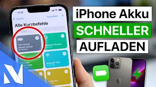 iPhone Akku SCHNELLER aufladen (mit iOS 14 & iOS 15) - so geht's! | Nils-Hendrik Welk