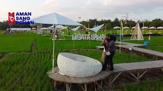 Cover NISSA SABYAN X CHARLY VAN HOUTEN | ST12 Jangan Pernah Berubah - VIEW DRONE WISATA SAWAH LABURA