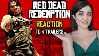 4 Red Dead Redemption Trailers REACTION