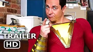 SHAZAM Trailer #2 NEW (2019) Zachary Levi DC Superhero Movie HD