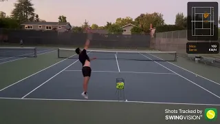 USTA 3.5 Serve Practice #3