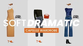 KIBBE CAPSULE WARDROBE: Soft Dramatic + Autumn Outfit Ideas