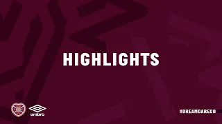 Match Highlights | Hearts 3-2 Aberdeen | Under-18s