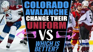 Colorado Avalanche Change Their Uniform for 2021! Better or Worse?