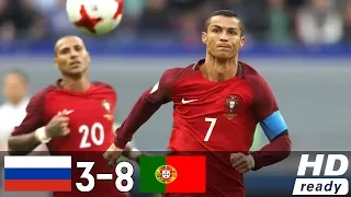 Russia vs Portugal 3:8 - All Goals & Extended Highlights RESUMEN & GOLES (Last 4 Matches) HD