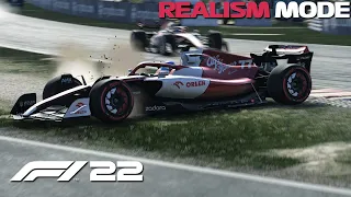 The Recovery Race - F1 22 Realism Mode - Valtteri Bottas at Circuit Zandvoort